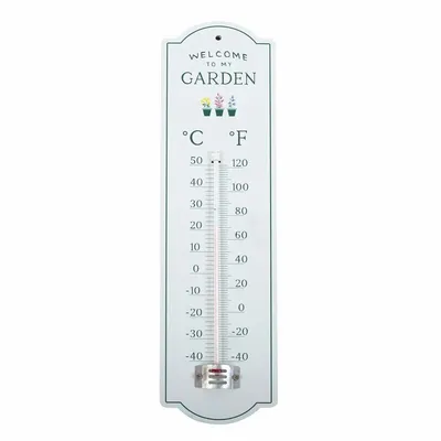 Accessoires de jardinage - Bienvenue sur My Garden Wall Thermometer - SOMETHING DIFFERENT WHOLESALE