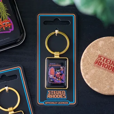 Objets de décoration - Le porte-clés « The Cat Dimension » de Steven Rhodes - SOMETHING DIFFERENT WHOLESALE