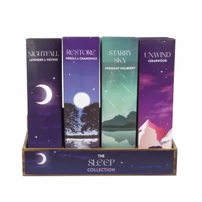 Parfums d'intérieur - Lot de 48 bâtonnets d'encens Collection Sommeil - SOMETHING DIFFERENT WHOLESALE