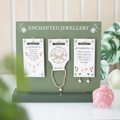 Bijoux - Ensemble de 18 bijoux enchantés exposés - SOMETHING DIFFERENT WHOLESALE