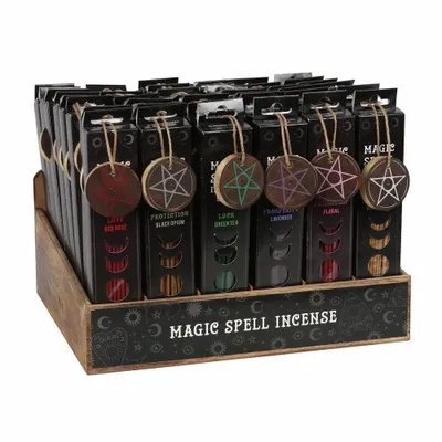 Parfums d'intérieur - Lot de 48 bâtonnets d'encens magiques - SOMETHING DIFFERENT WHOLESALE