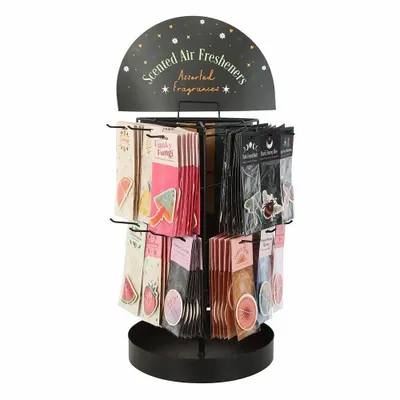 Home fragrances - Set of 144 Air Fresheners on Spinner Display - SOMETHING DIFFERENT WHOLESALE