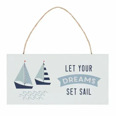 Panels - Set Sail Hanging Sign - SOMETHING DIFFERENT WHOLESALE
