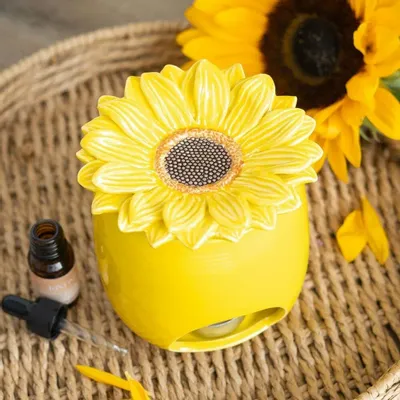 Scents - Sunflower Oil Burner and Wax Warmer - SOMETHING DIFFERENT WHOLESALE