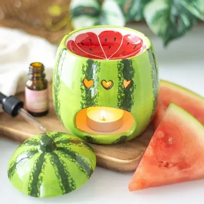 Scents - Watermelon Oil Burner and Wax Warmer - SOMETHING DIFFERENT WHOLESALE