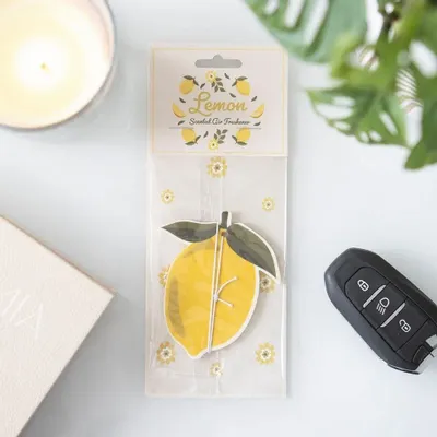 Home fragrances - Lemon Scented Air Freshener - SOMETHING DIFFERENT WHOLESALE