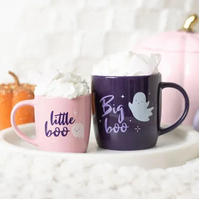 Mugs - Big Boo Little Boo Family Mug Set - SOMETHING DIFFERENT WHOLESALE