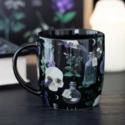Mugs - Venom & Vines Print Mug - SOMETHING DIFFERENT WHOLESALE