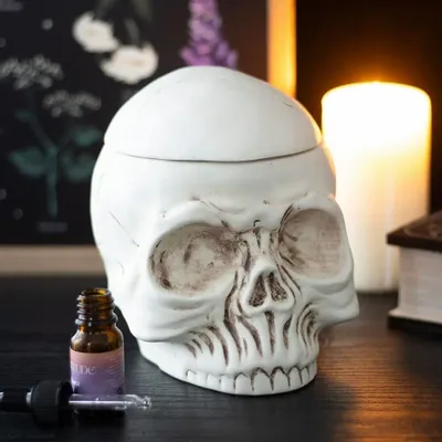 Scents - Weathered Skull Oil Burner and Wax Warmer - SOMETHING DIFFERENT WHOLESALE