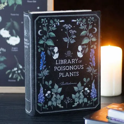 Storage boxes - Library of Poisonous Plants Book Shaped Storage Box - SOMETHING DIFFERENT WHOLESALE