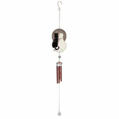 Objets de décoration - Carillon éolien Chats Observateurs - SOMETHING DIFFERENT WHOLESALE