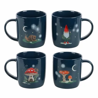 Mugs - Gnome Sweet Gnome Mug Set - SOMETHING DIFFERENT WHOLESALE