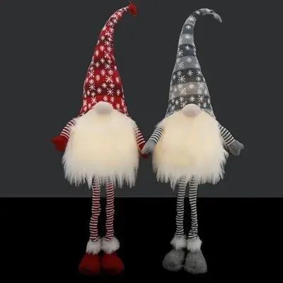 Ornements - Père Noël extensible LED de 85 cm - SOMETHING DIFFERENT WHOLESALE