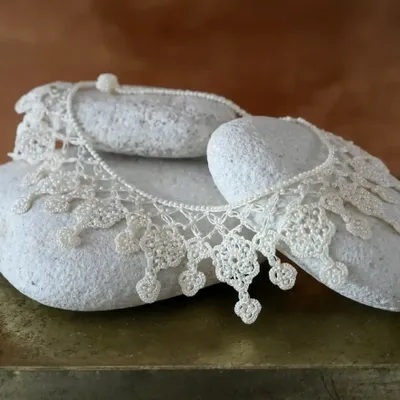 Jewelry - REFINED ORIENTAL INSPIRED LACE NECKLACE, SONYA - KARAWAN AUTHENTIC