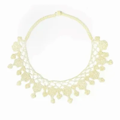 Jewelry - REFINED ORIENTAL INSPIRED LACE NECKLACE, SONYA - KARAWAN AUTHENTIC
