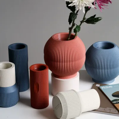 Vases - VASE - ROUNDED CANDY - MENDELEK STUDIO