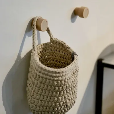 Objets design - Patères NORDIC – Crochets Muraux en Bois Massif et Cuir - WOOD MOOD | :DODOMOOM