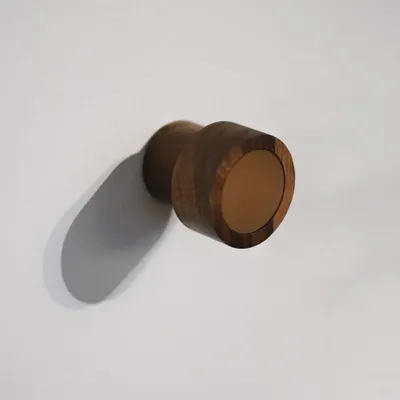 Objets design - Patères NORDIC – Crochets Muraux en Bois Massif et Cuir - WOOD MOOD | :DODOMOOM