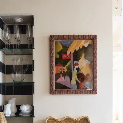 Frames - HARPER Rattan Handwoven Picture Frame - MAHE HOMEWARE