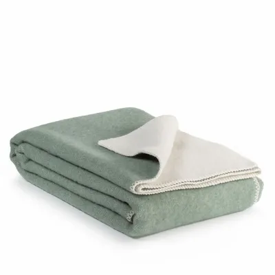 Bed linens - Wool bed blanket COOL MINT - single - MOST-BLANKETS