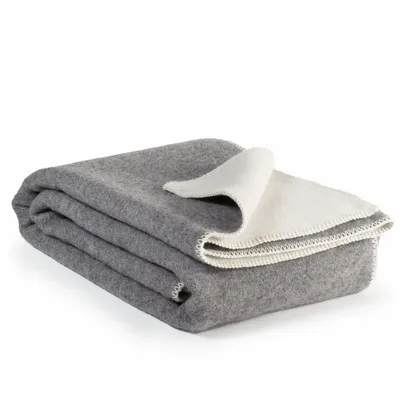 Bed linens - Wool bed blanket WILD PIGEON - single - MOST-BLANKETS