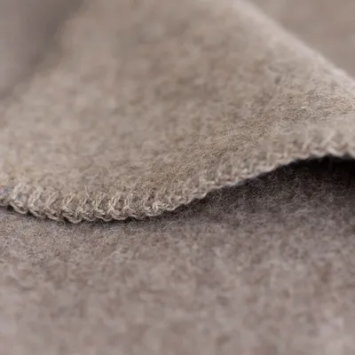 Linge de lit - Couverture de lit en laine mérinos BROWNY - simple - marron - MOST-BLANKETS