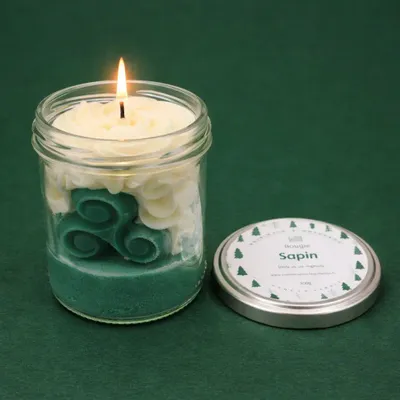 Decorative objects - Crumble Candle - Tree - 135g - Vegetable Wax - COSMÉTIQUES DE QUIBERON