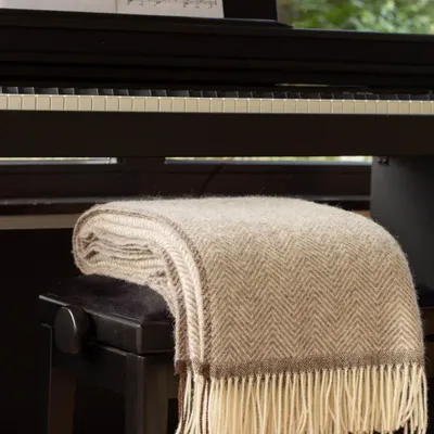 Plaids - Plaid en laine Denver beige - MOST-BLANKETS