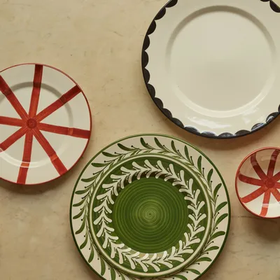 Everyday plates - Dark Helecho Side Plate - CASA LATINA