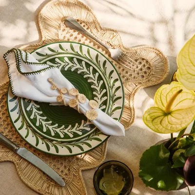 Assiettes au quotidien - Dark Helecho Side Plate - CASA LATINA