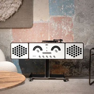 Enceintes et radios - radiofonografo rr226 blanc - BRIONVEGA