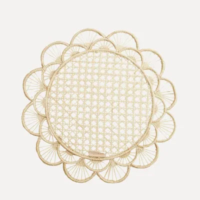 Kitchen linens - Margarita Iraca Placemat - CASA LATINA