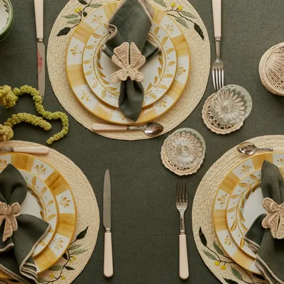 Assiettes au quotidien - Assiette Flor de Lis - CASA LATINA