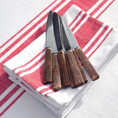 Linge de table textile - Set de 4 serviettes Lou NOUVELLE COLLECTION - ML FABRICS