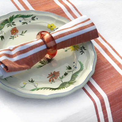 Linge de table textile - Set de 4 serviettes Lou NOUVELLE COLLECTION - ML FABRICS