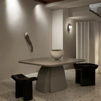 Tables de jardin - la table à manger Brutalo - OBSCOURA 𒊹︎ STUDIO