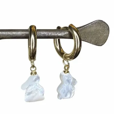 Bijoux - Boucles d'oreilles Lapin - Paire - FASCINATO