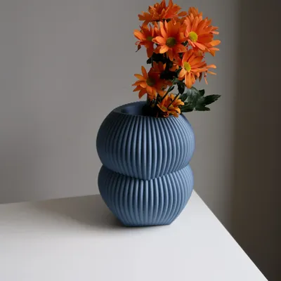 Vases - FLOWER VASE - DENA ORGANIC SHAPE - MENDELEK STUDIO