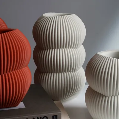 Vases - VASE À FLEURS - GRAND MODÈLE DENA - MENDELEK STUDIO