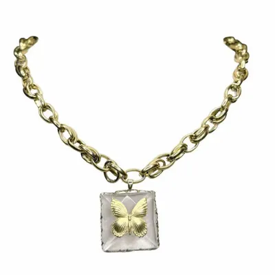 Bijoux - Collier Papillon - Chaîne L - FASCINATO