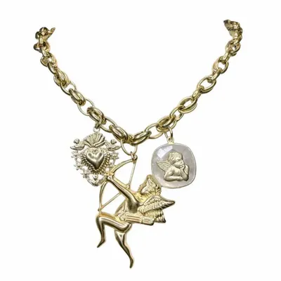 Bijoux - Collier Maxi - Trio d'anges - FASCINATO