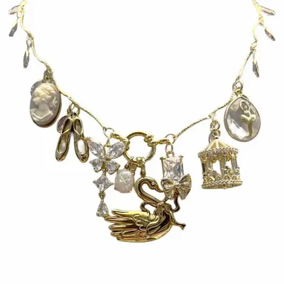 Bijoux - Collier Maxi - Lac des cygnes - FASCINATO