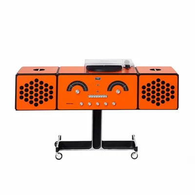 Speakers and radios - radiofonografo rr226 orange - BRIONVEGA