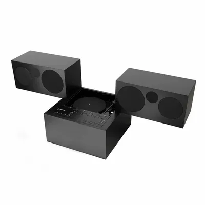 Speakers and radios - black totem - BRIONVEGA