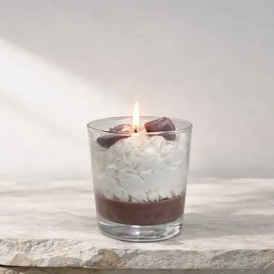 Decorative objects - Gourmet Candle - Hot Milk - 170g - COSMÉTIQUES DE QUIBERON