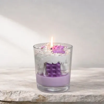 Decorative objects - Gourmet Candle - Raspberry - 170g - COSMÉTIQUES DE QUIBERON