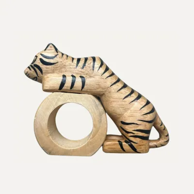 Design objects - Felino Wooden Napkin Ring - CASA LATINA