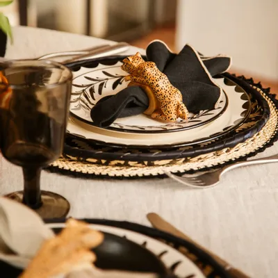 Objets design - Rond de serviette Felino en bois - CASA LATINA