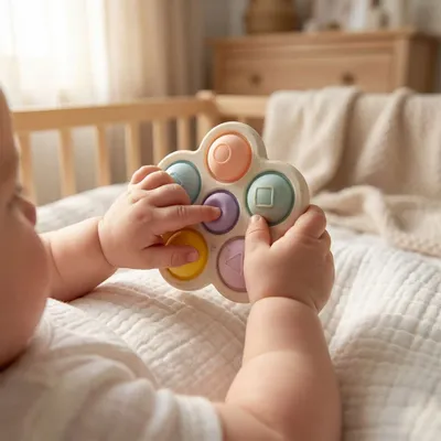 Accessoires pour puériculture - SILICONE : BLOOM & POP - ULYSSE COULEURS D'ENFANCE