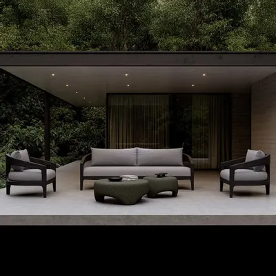 Tables de jardin - Table basse Whale taille L - SNOC